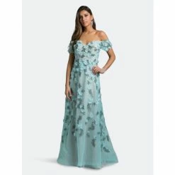 Lara 29951 - Sweetheart Off Shoulder Ballgown Dresses Green